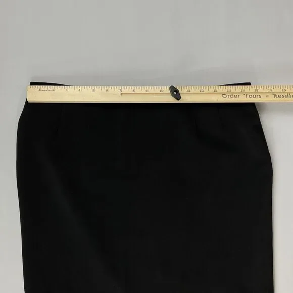 TAHARI ARTHUR S. LEVINE Long Skirt Business Suit Women’s 14 Black Vintage - Picture 16 of 16